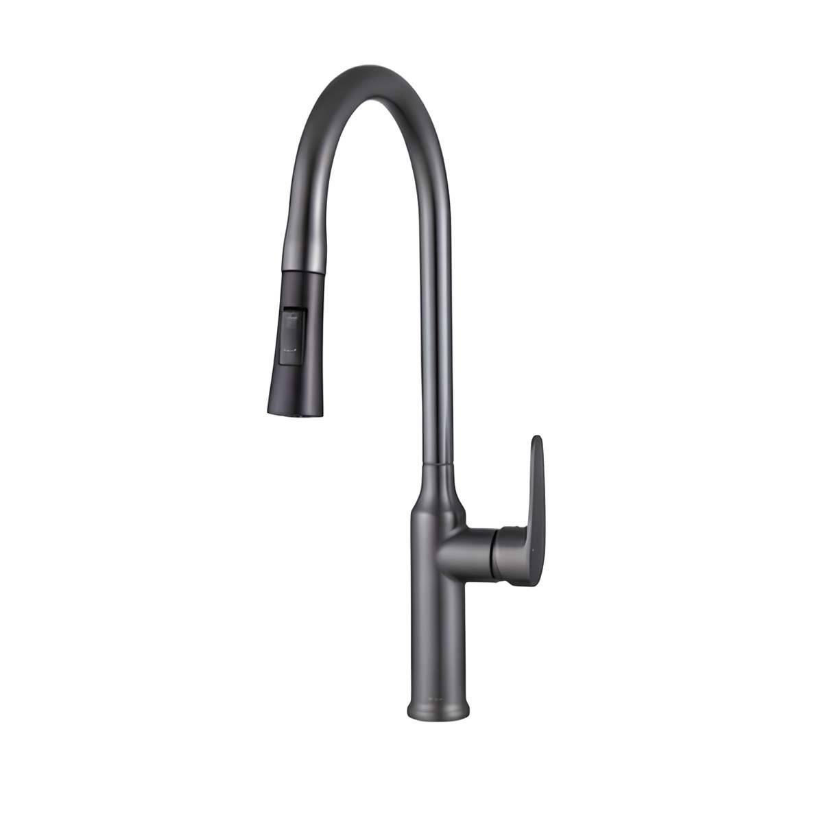 Robinet de Cuisine Extensible avec Embout Rétractable Flexible-3