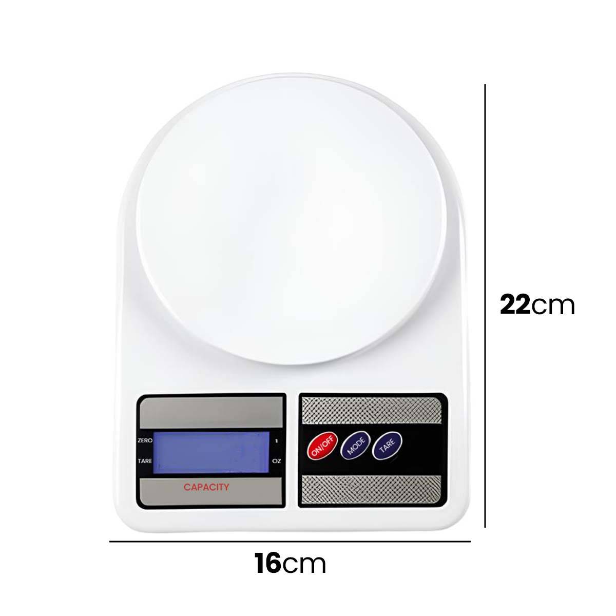 Balance de Cuisine Précise 10 Kg Rechargeable USB pour Pâtisserie et Cuisine-3