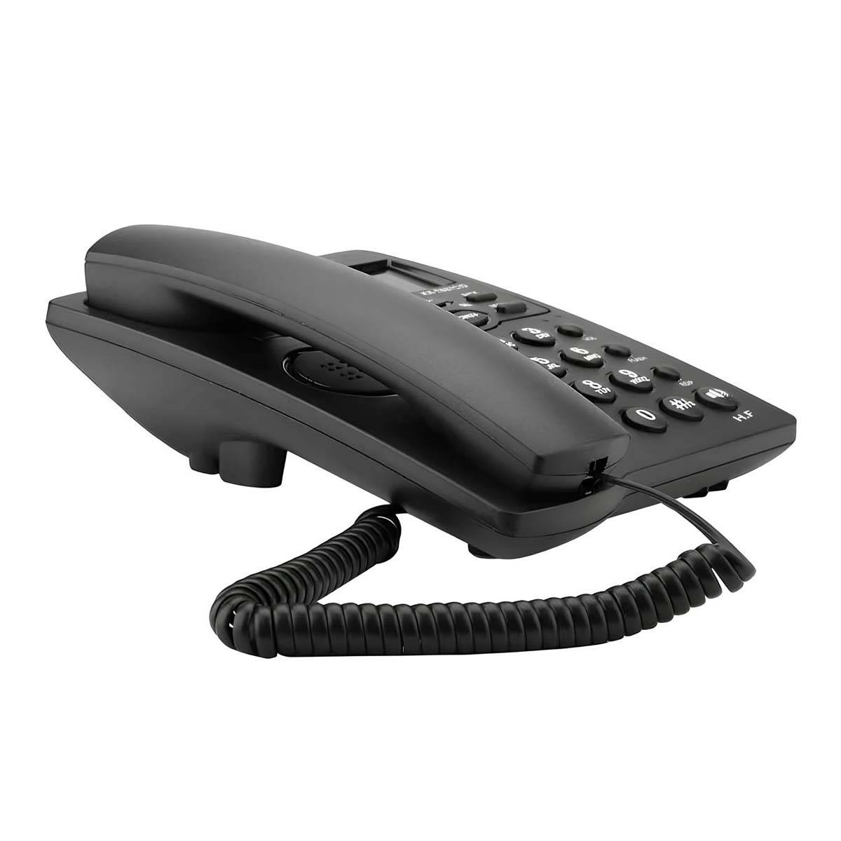 Téléphone Fixe Modèle TX-8975 Multifonction avec Écran LCD 16 Caractères-1