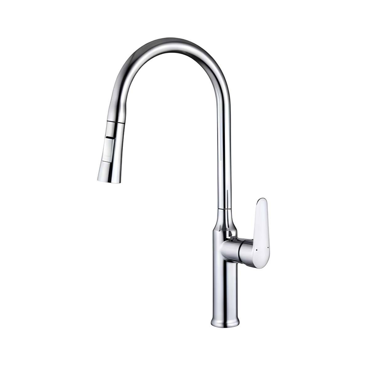 Robinet de Cuisine Extensible avec Embout Rétractable Flexible-1