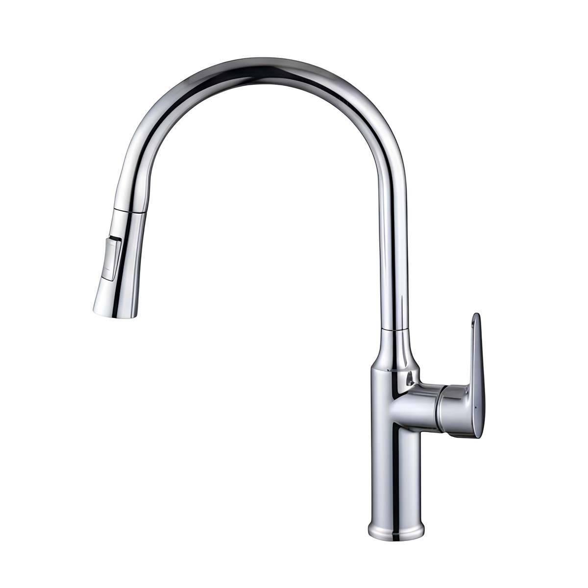 Robinet de Cuisine Extensible avec Embout Rétractable Flexible-3