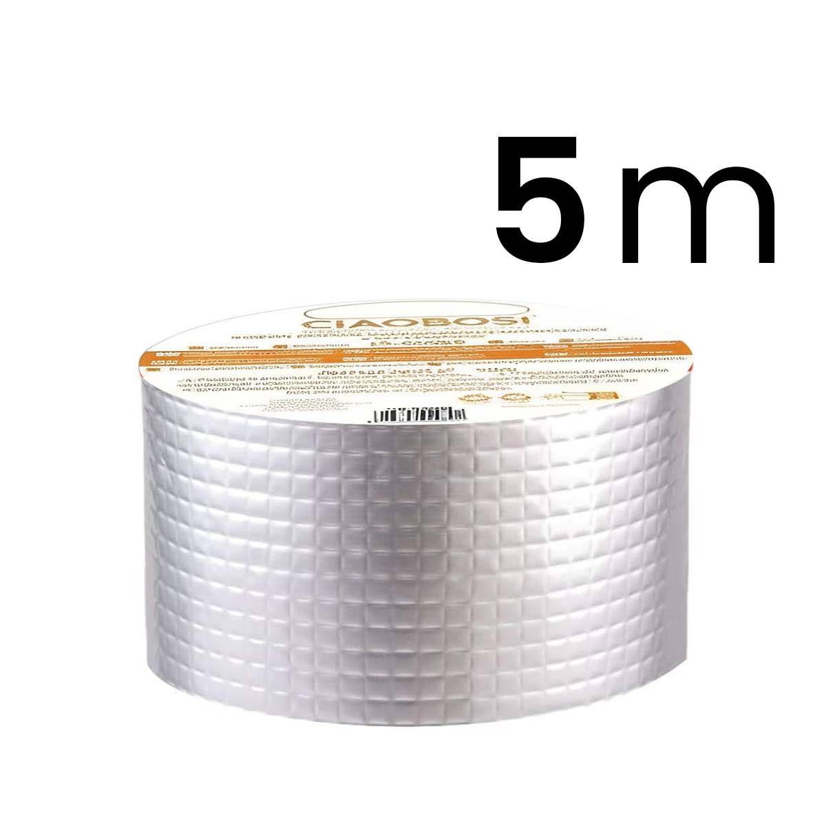 Ruban Adhésif 10cm x 5m en Caoutchouc Butyle Étanche et Anti-refoulement-3