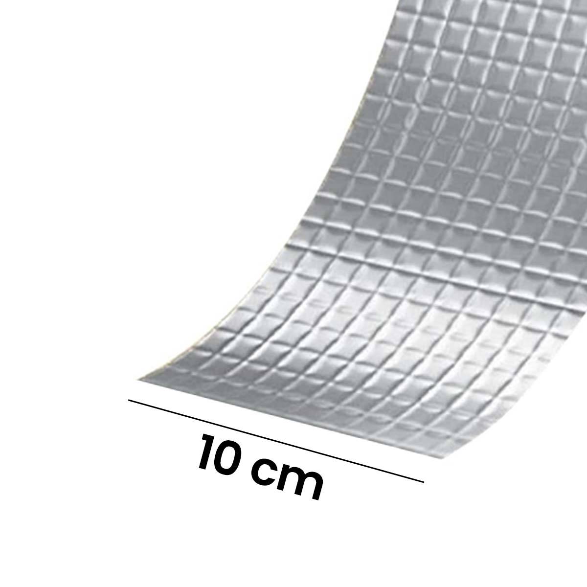 Ruban Adhésif 10cm x 5m en Caoutchouc Butyle Étanche et Anti-refoulement-4