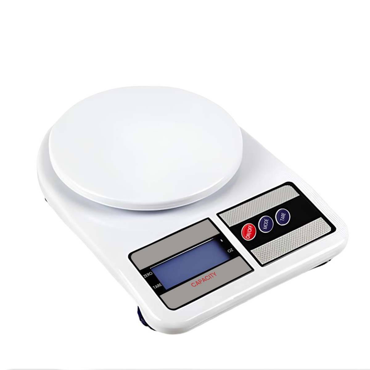 Balance de Cuisine Digitale 10 kg Max avec Écran LCD HD et Fonctions Tare-0