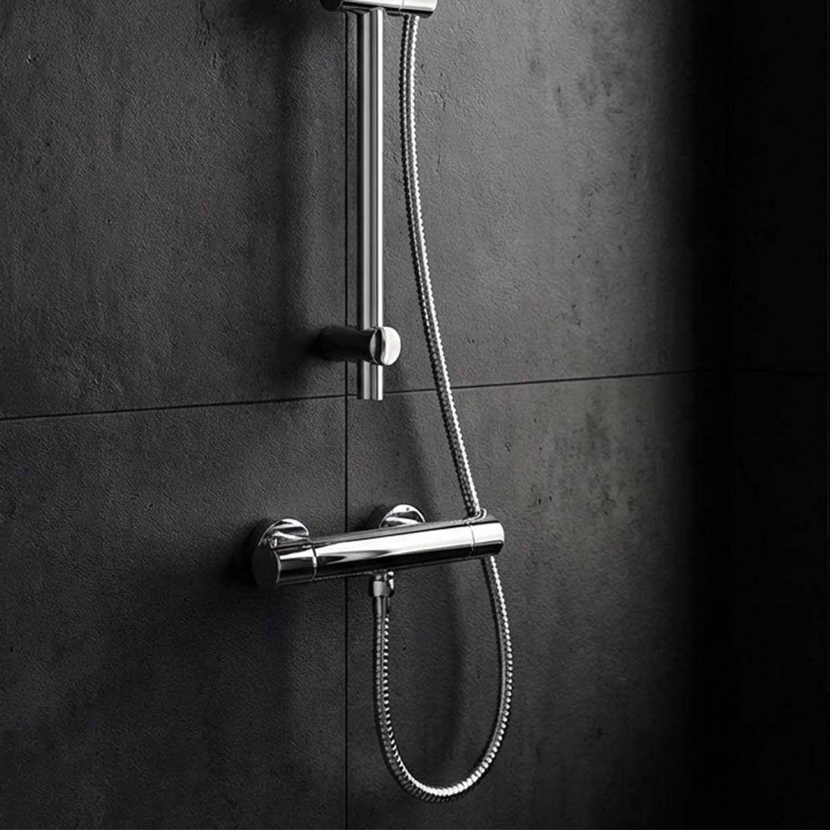 Flexible de Douche 2m Filetage Standard en Métal-2