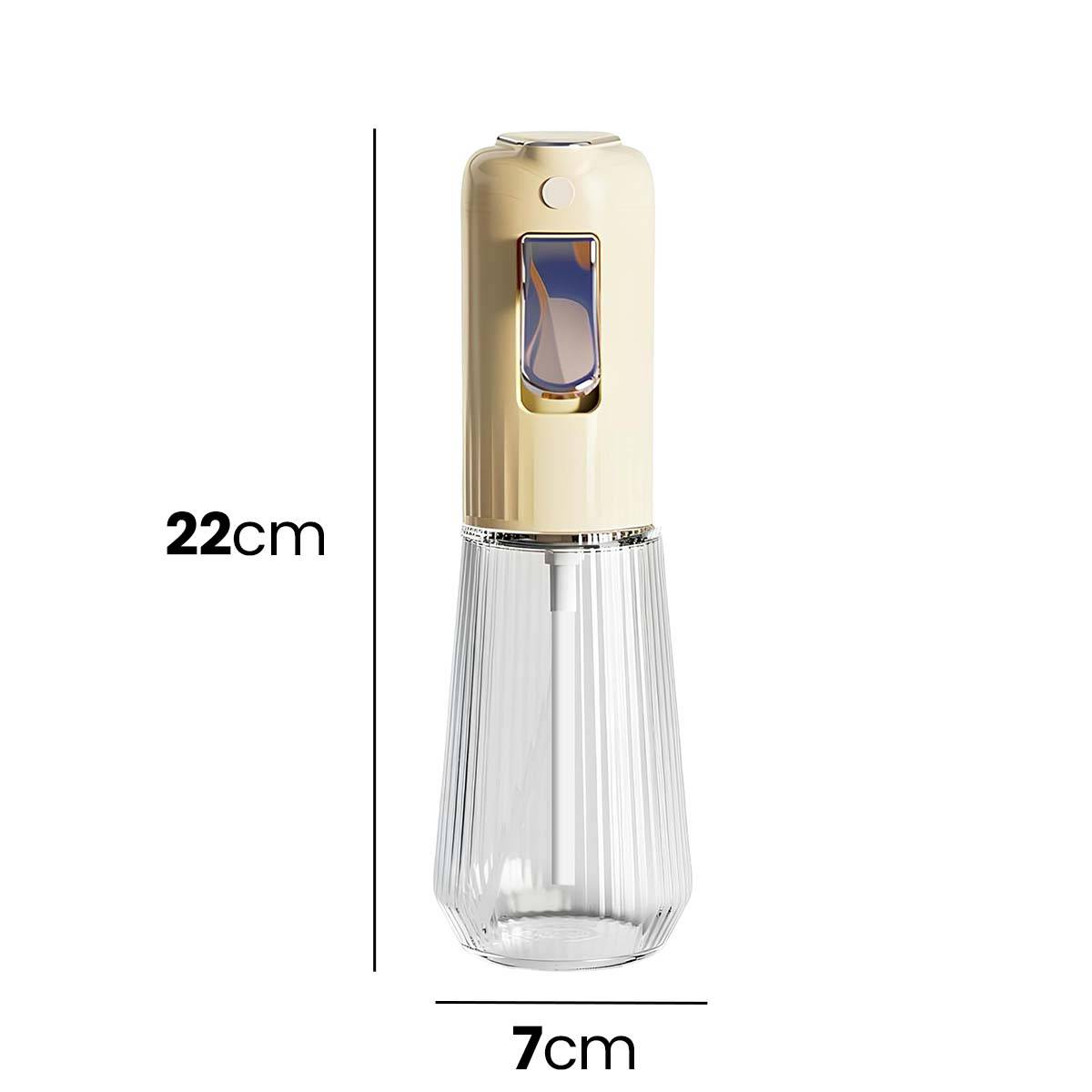 Flacon Pulvérisateur d’Huile 280ml en Verre avec Gâchette Chromée-3