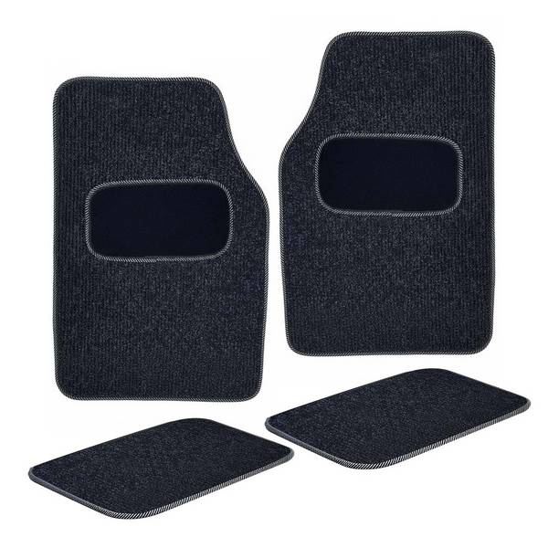 Ensemble de 4 Tapis de Sol Auto Universels en PVC Écologique