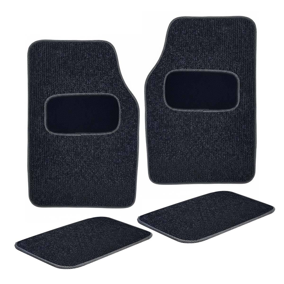 Ensemble de 4 Tapis de Sol Auto Universels en PVC Écologique-0