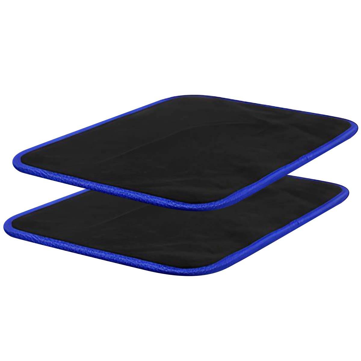 Tapis de Sol Voiture 4 pièces Universels en PVC Floqué Antidérapant-1