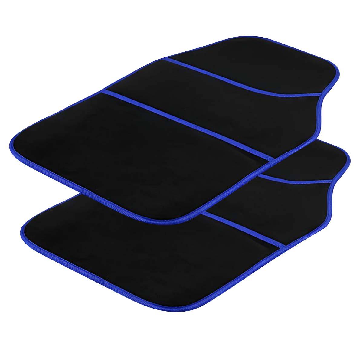 Tapis de Sol Voiture 4 pièces Universels en PVC Floqué Antidérapant-4