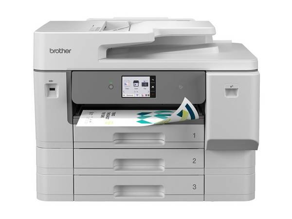 BROTHER MFC-J6977DW Multifonction jet dencre couleur A3 recto-verso intégral 3 bacs papiers de 250 f réseau Wi-Fi 31ipm