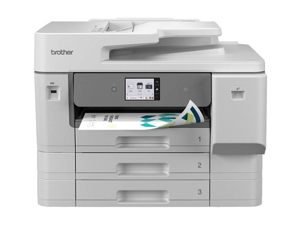 BROTHER MFC-J6977DW Multifonction jet dencre couleur A3 recto-verso intégral 3 bacs papiers de 250 f réseau Wi-Fi 31ipm-0