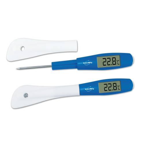 Thermomètre sonde et spatule 2 en 1-0