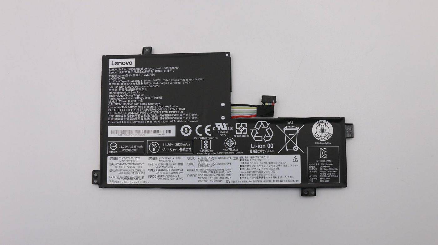 Lenovo Batterie de rechange 5B10S73396 11.25 V Lenovo-0