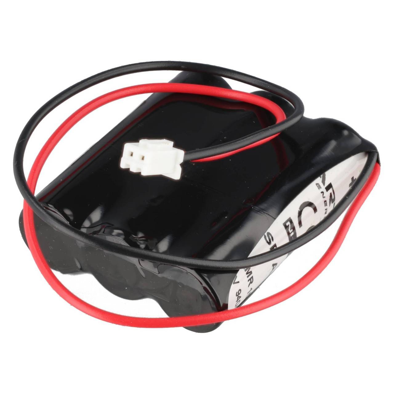 Batterie 3,6 volts 900 mAh pour éclairage de secours, 50 x 42 x 15 mm, avec câble de 20 cm et connecteur JST XHP-2...-2