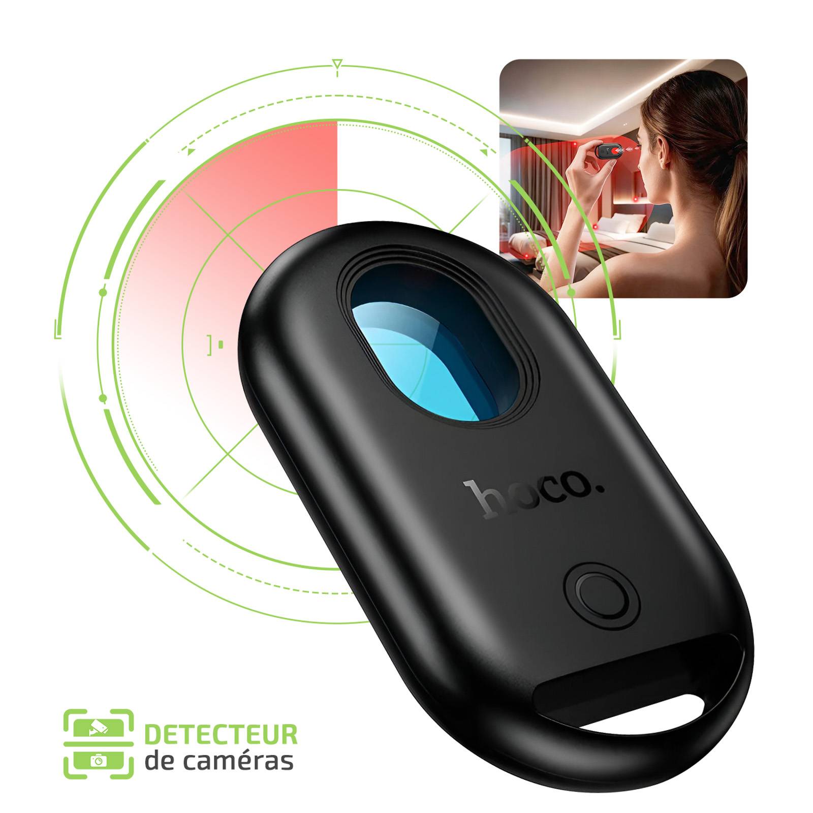 Tracker Bluetooth Compatible Apple Find My avec Détecteur Caméra Ultra Compact-2