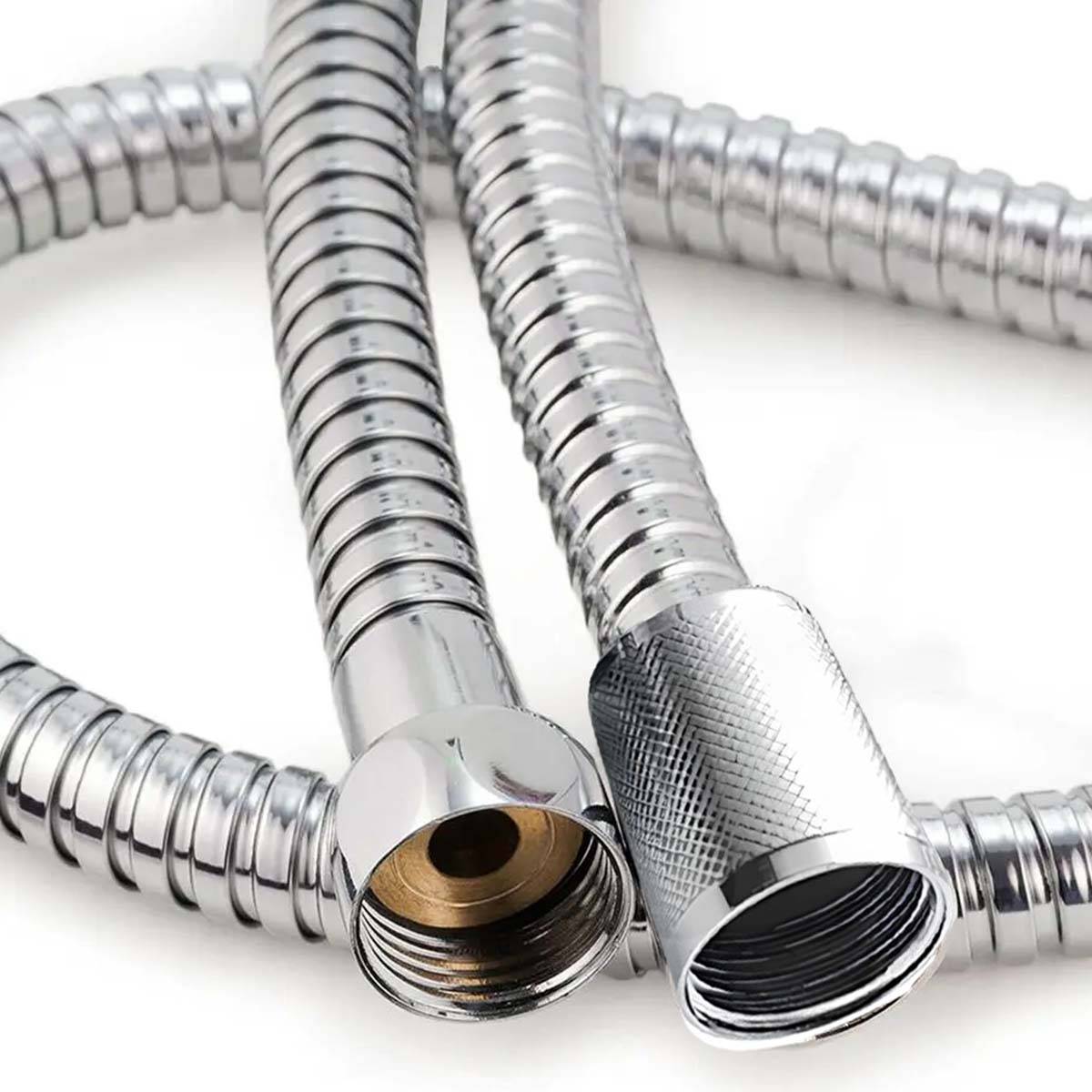 Flexible de Douche 1.8m pour Usage Domestique en Cuivre et Inox Étanche-4