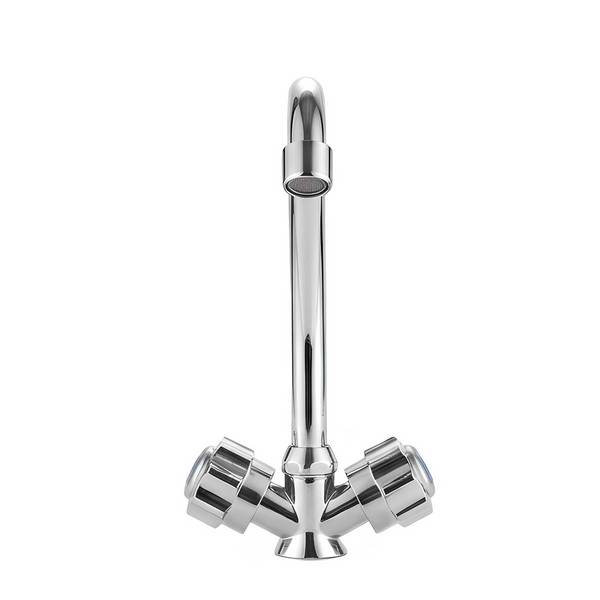 Robinet Rotatif Précis pour Eau Chaude et Froide À Doubles Commandes