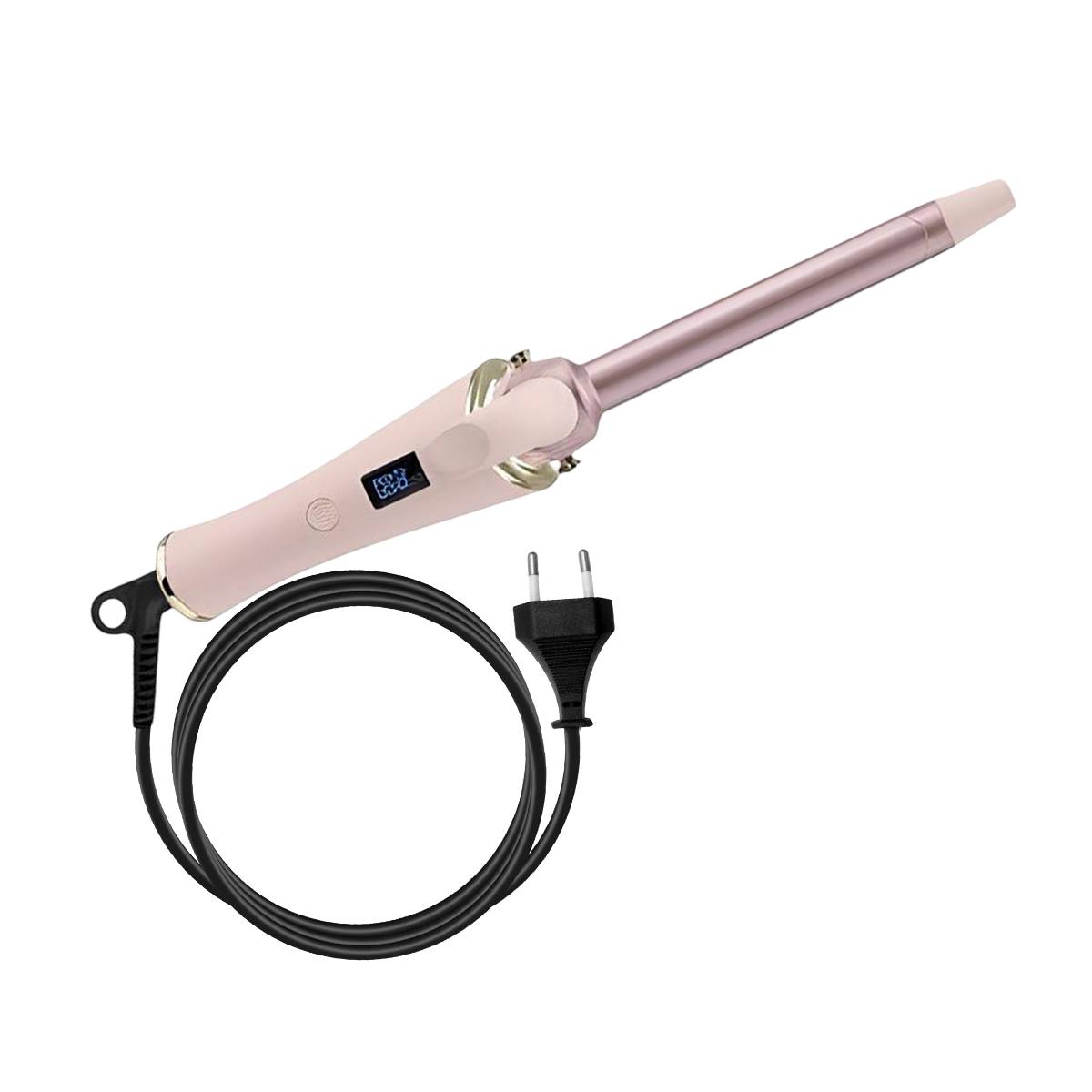 Fer À Boucler 13mm 35W avec Écran LED Chauffe Rapide Jusqu'à 200°C-0