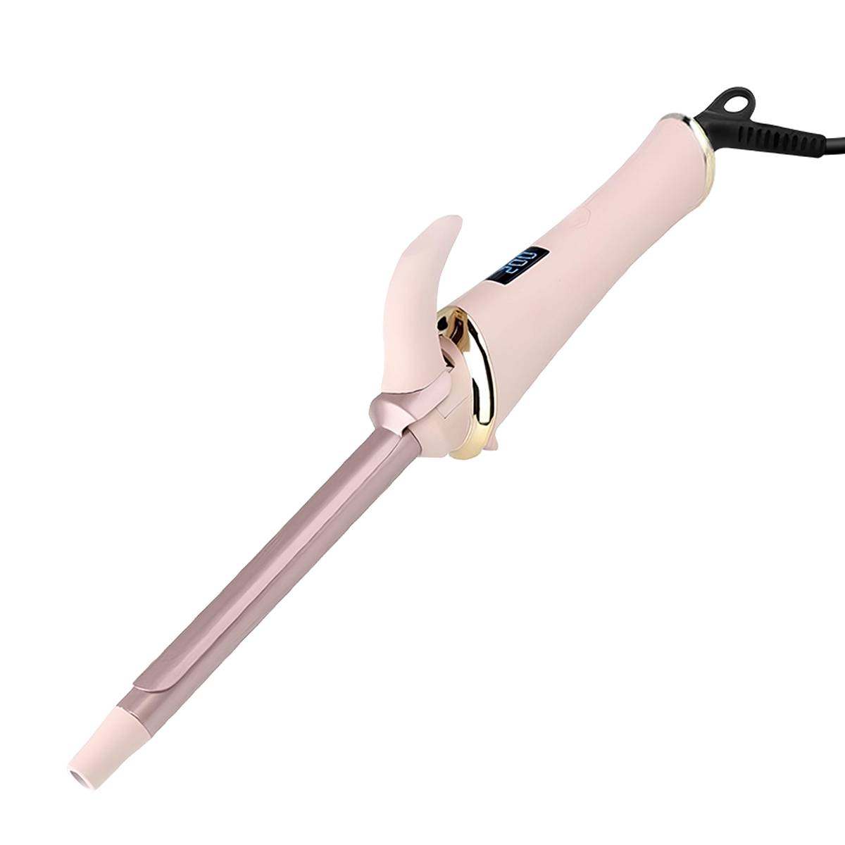 Fer À Boucler 13mm 35W avec Écran LED Chauffe Rapide Jusqu'à 200°C-1