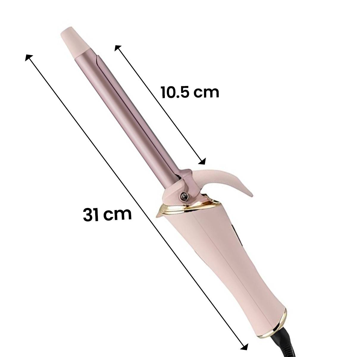 Fer À Boucler 13mm 35W avec Écran LED Chauffe Rapide Jusqu'à 200°C-3