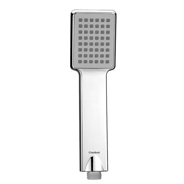 Pommeau de Douche Carré à Jet Unique et Puissant Anti Bouchage