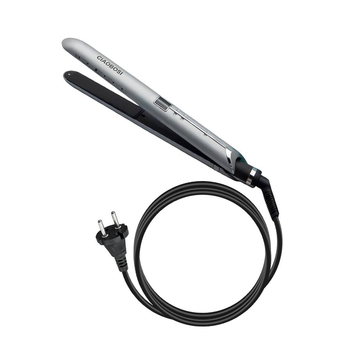 Fer À Lisser et Boucler 25mm avec Chauffe Rapide PTC 35W Céramique-0