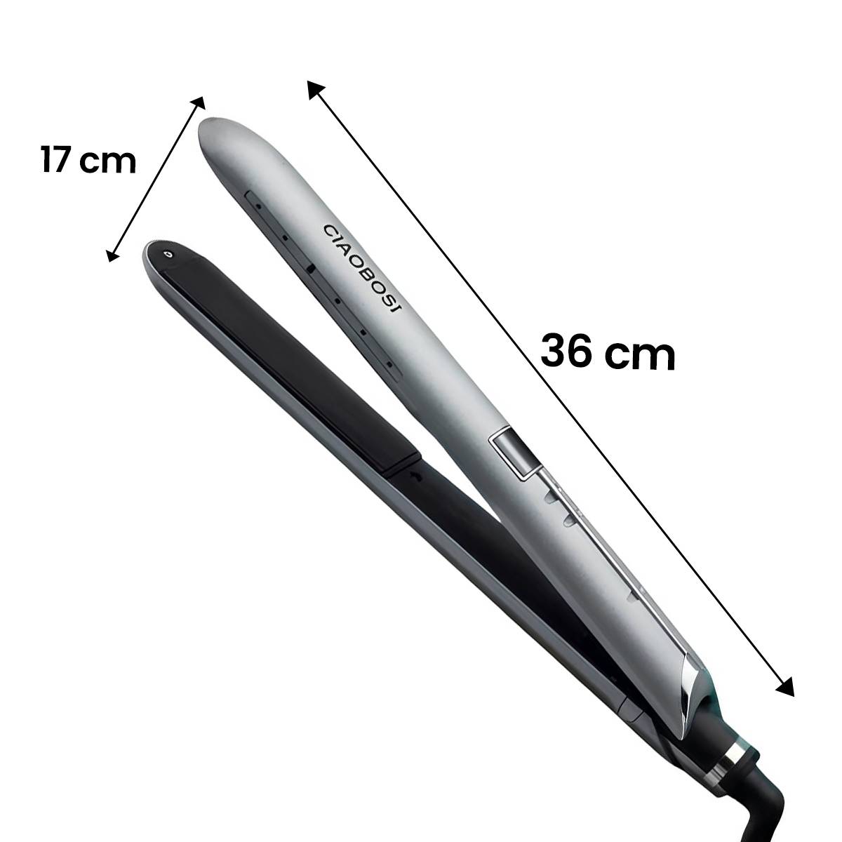 Fer À Lisser et Boucler 25mm avec Chauffe Rapide PTC 35W Céramique-3