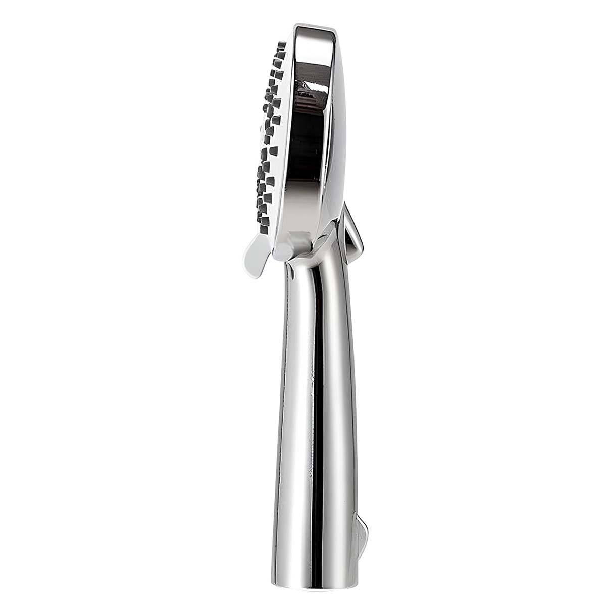 Pommeau de Douche Rond à Jet Unique Régulier Anti-fissure Design Monobloc-0