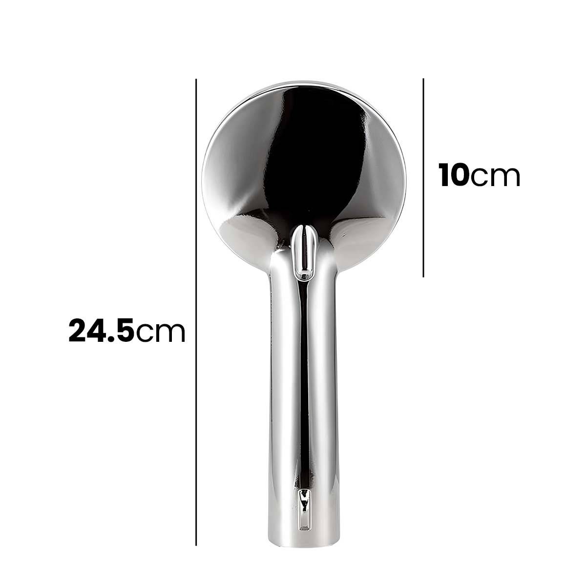 Pommeau de Douche Rond à Jet Unique Régulier Anti-fissure Design Monobloc-3