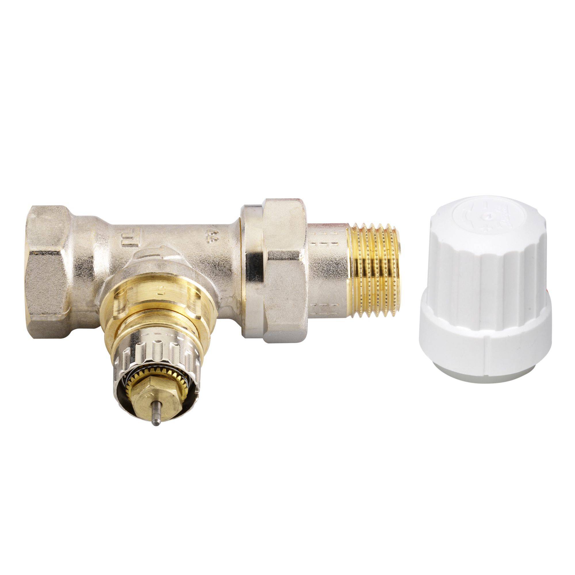 Corps droit réglable thermostatique RA-IN 15 - 1/2-0