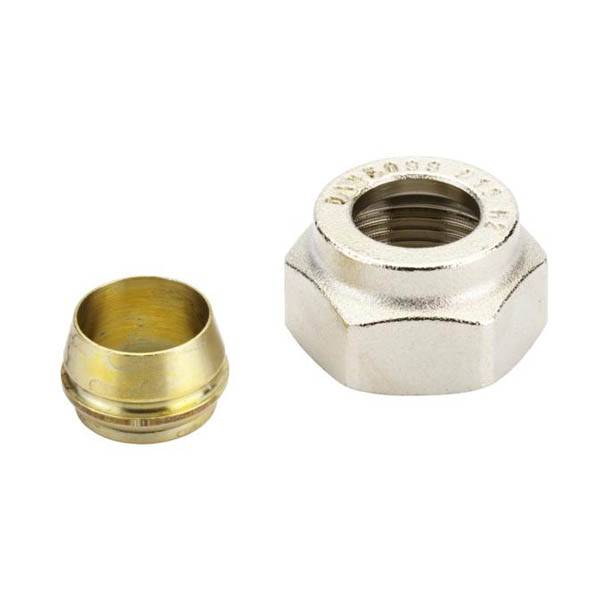 Raccord à visser femelle 3/4'' pour tube cuivre Ø18-0