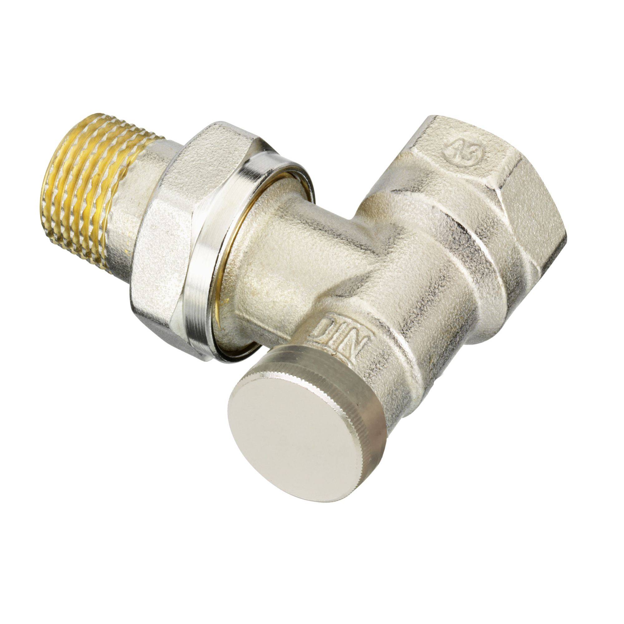 Coude de réglage RLV-S 15 nickelé - 1/2-1