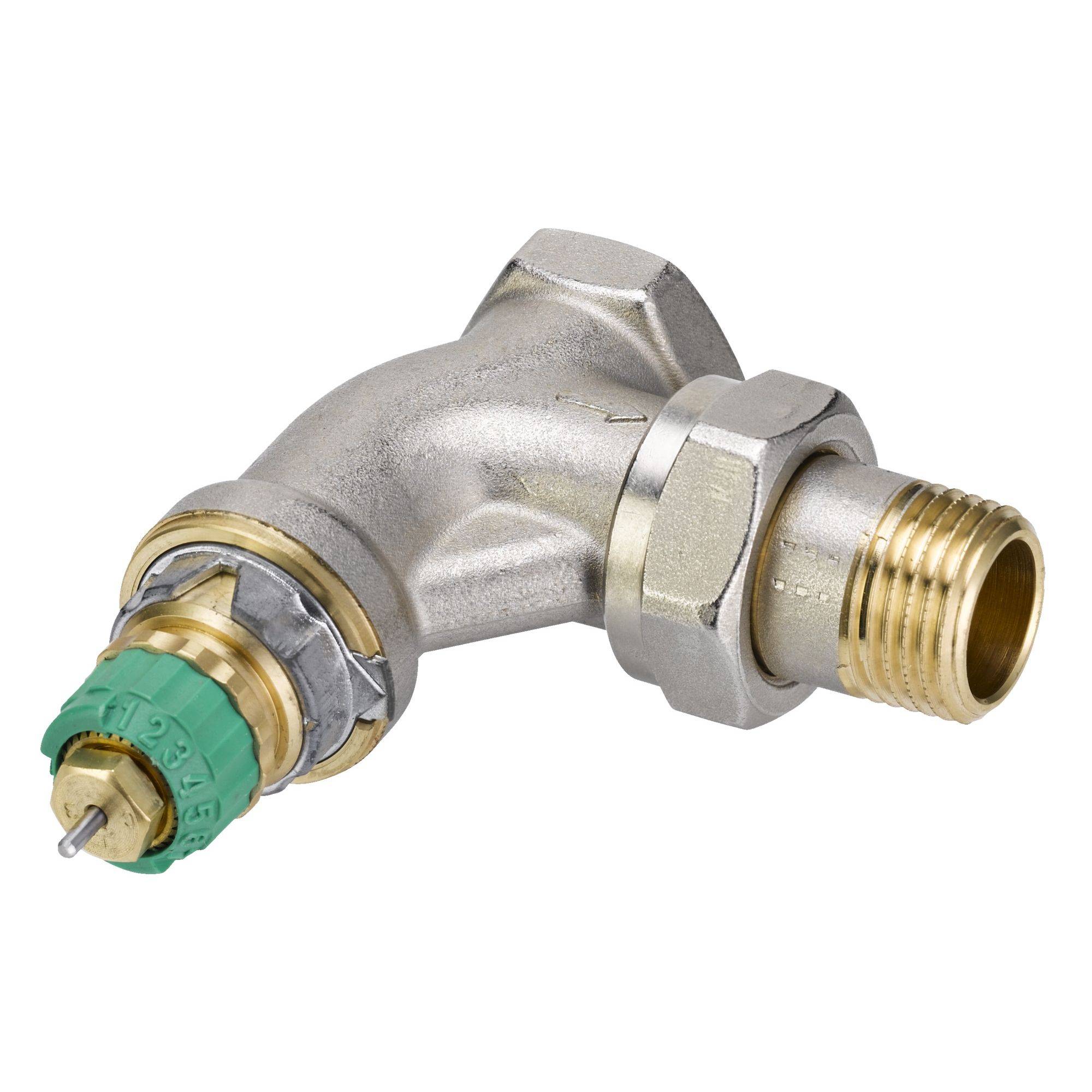 Corps équerre NF autoéquilibrant thermostatique RA-DV 15-1/2-2