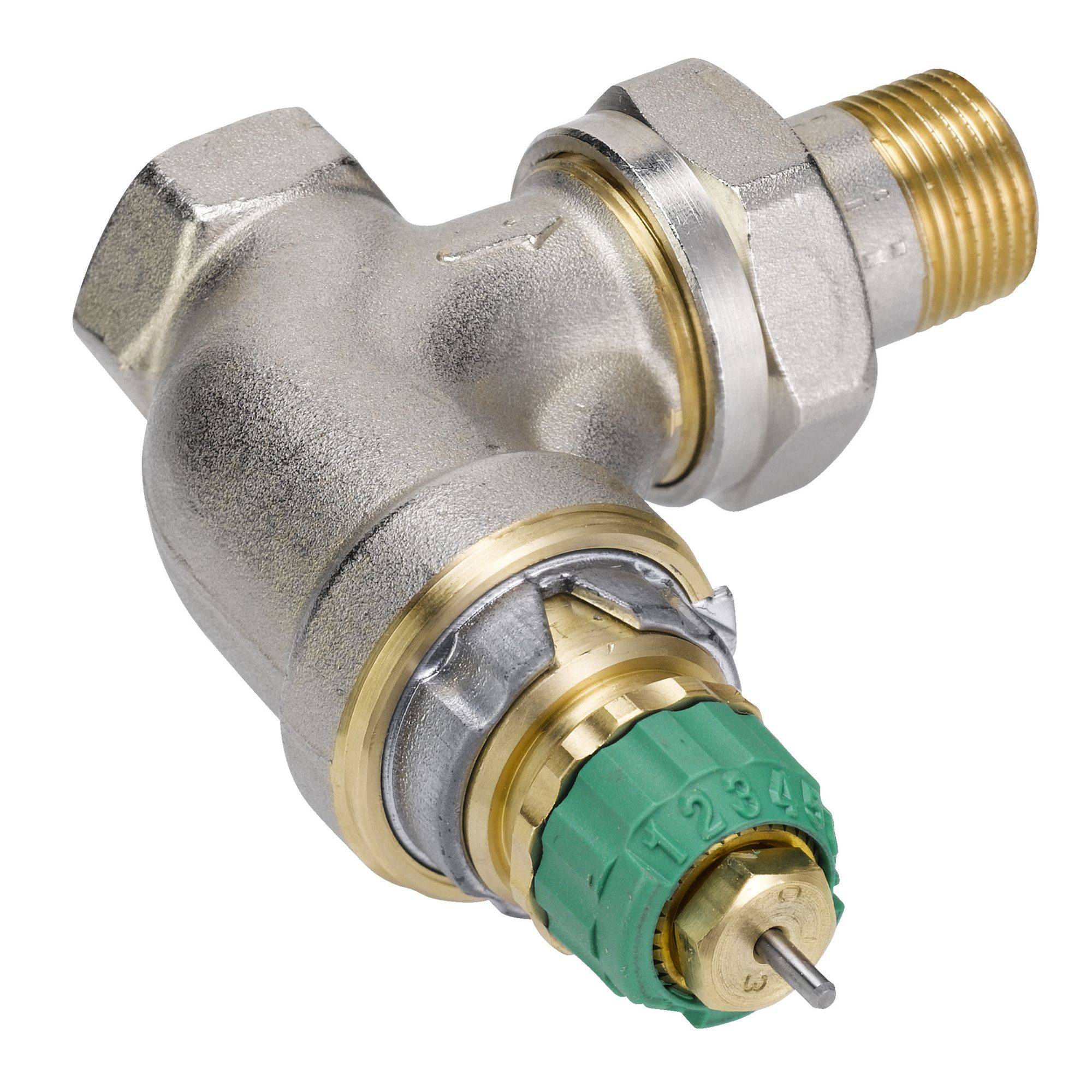 Corps équerre autoéquilbrant thermostatique RA-DV 10 -3/8-0