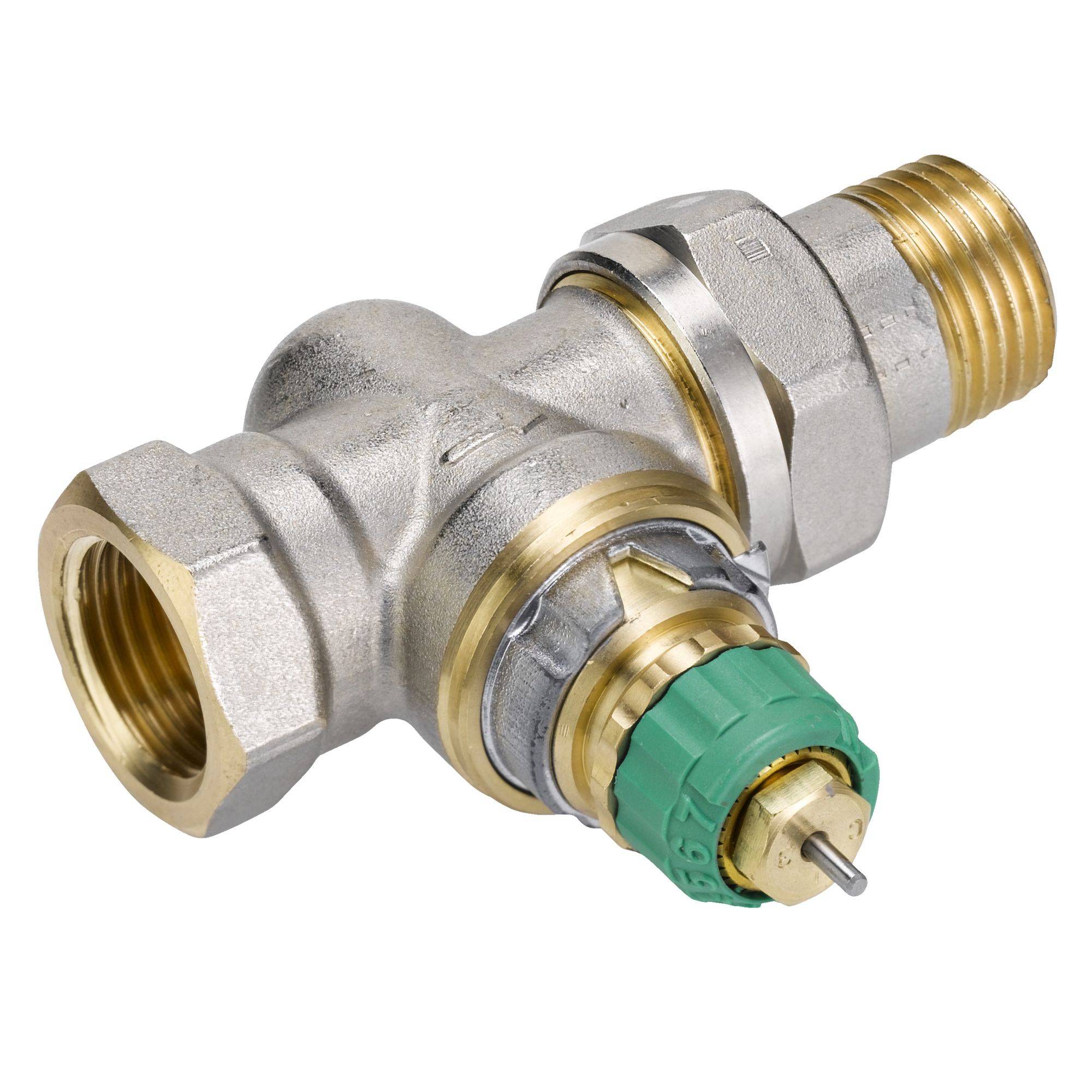 Corps droit NF autoéquilibrant thermostatique RA-DV 15-1/2-1