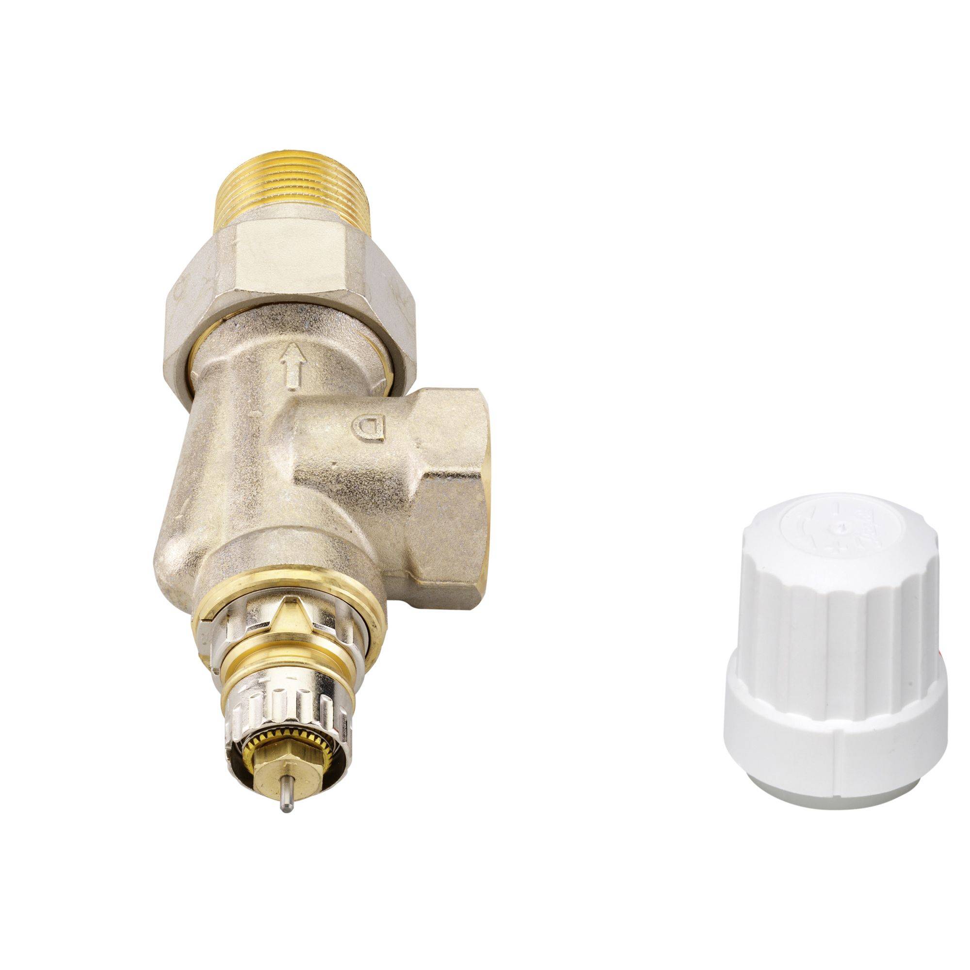 Corps équerre inversé réglable thermostatique RA-IN 20 - 3/4-0