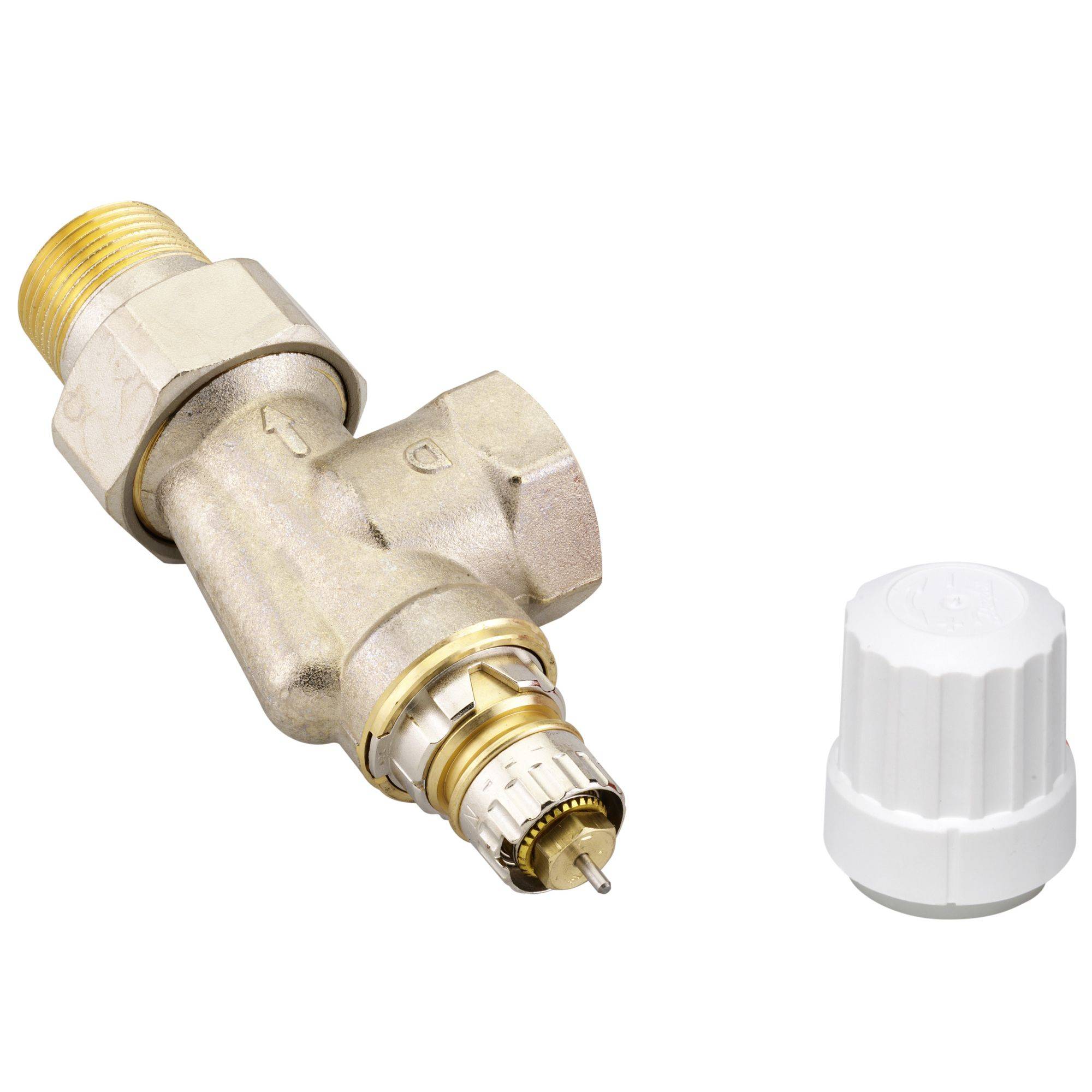 Corps équerre inversé réglable thermostatique RA-IN 20 - 3/4-1