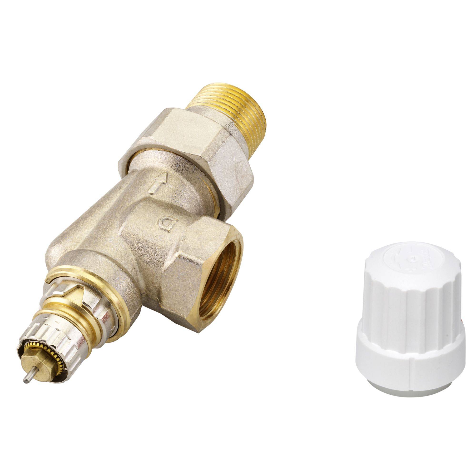 Corps équerre inversé réglable thermostatique RA-IN 20 - 3/4-2