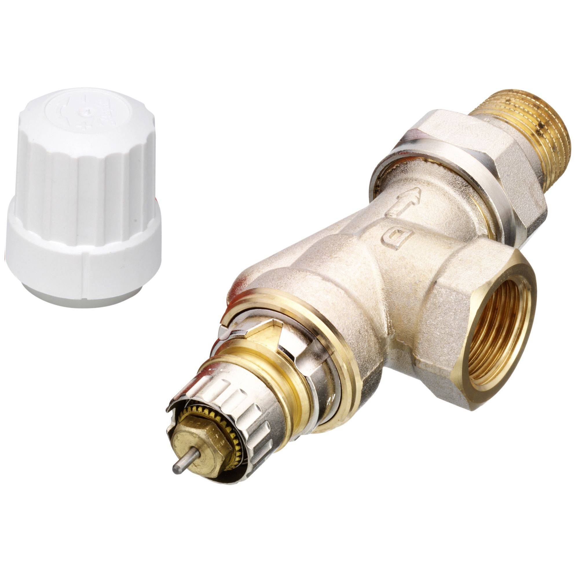 Corps équerre inversé réglable thermostatique RA-IN 15 - 1/2-2