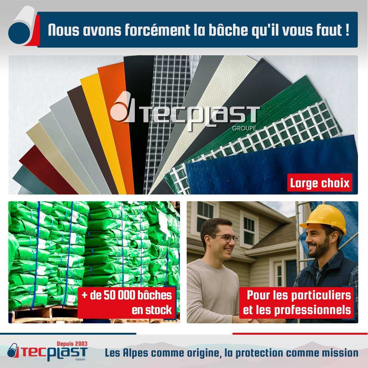Pack 2 bâches agricoles Tecplast - 3x5m (x1) hq250ag + 4x5m (x1) sr150ag-2