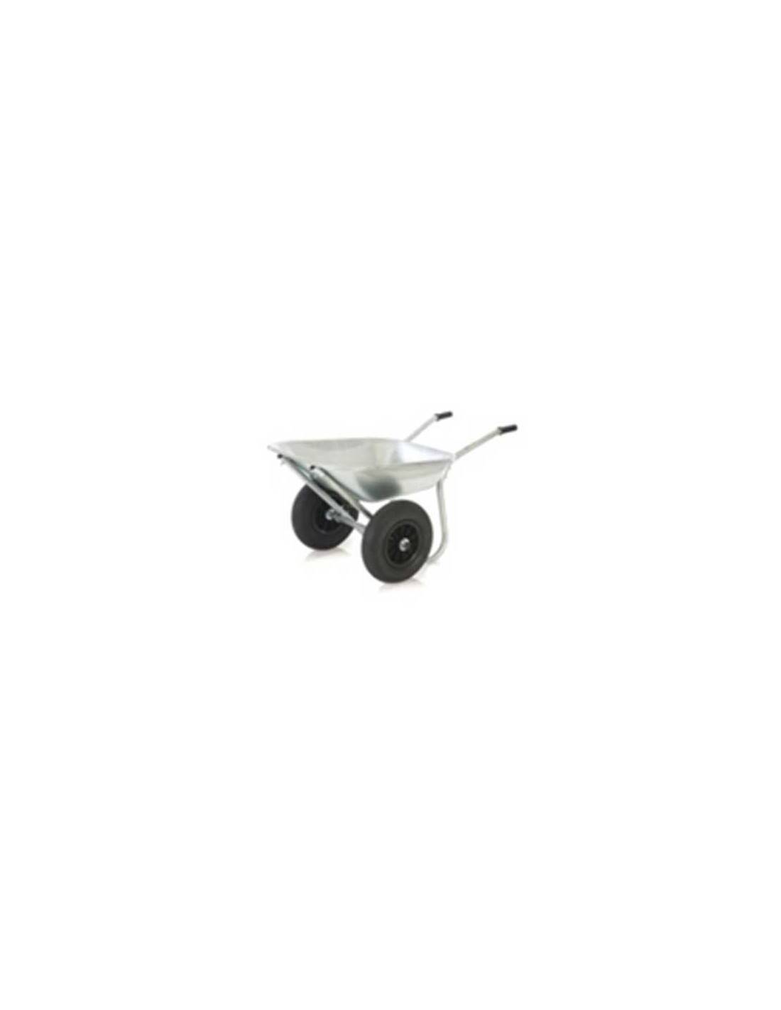 Brouette Galva 100l 2 Roues Robuste, Anti-corrosion, Stable - Altrad-0