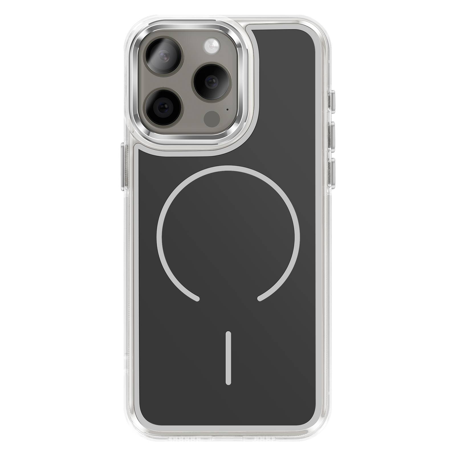 Coque MagSafe pour iPhone 15 Pro Conception Hybride Renforcé-1