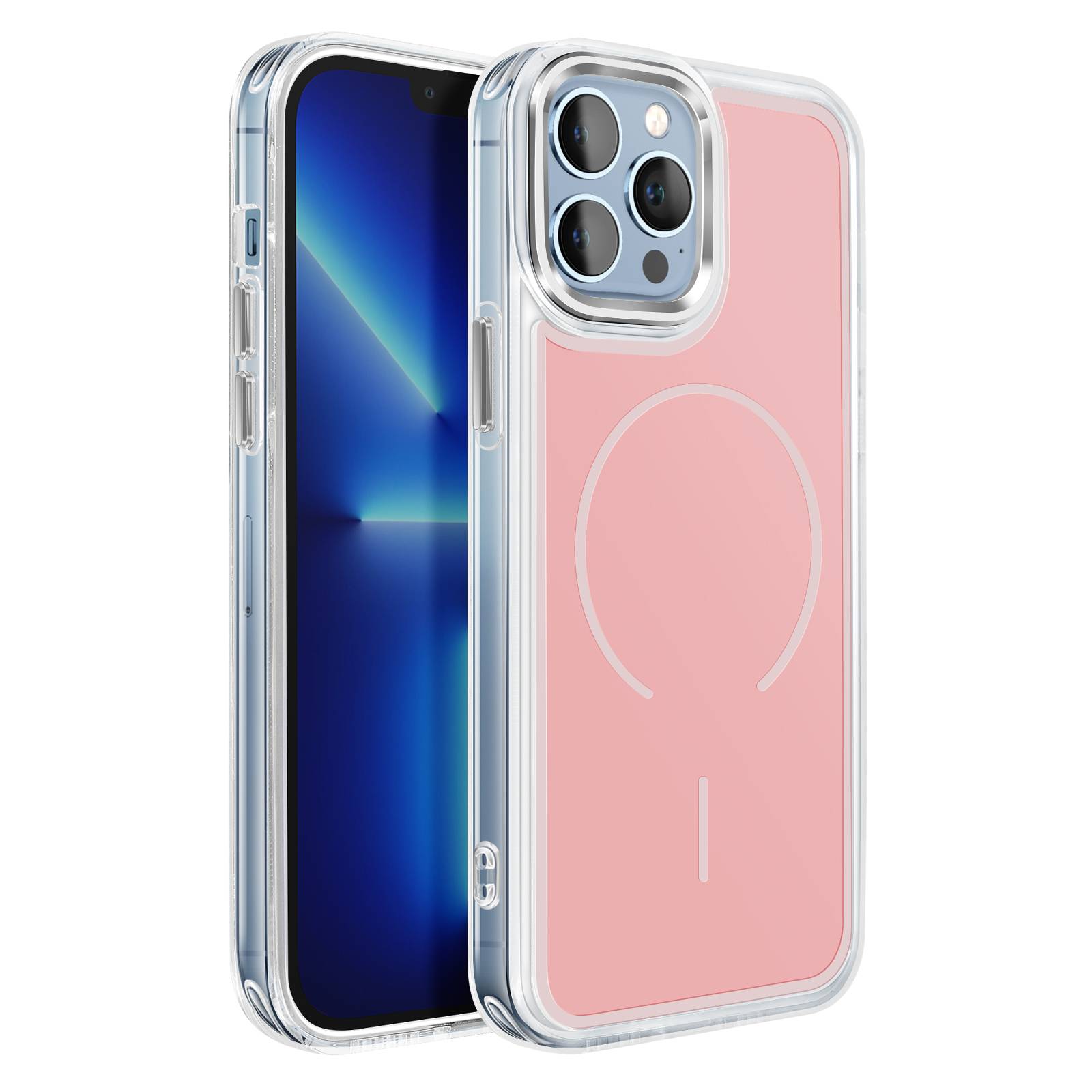 Coque MagSafe pour iPhone 13 Pro Max Conception Hybride Renforcé-0