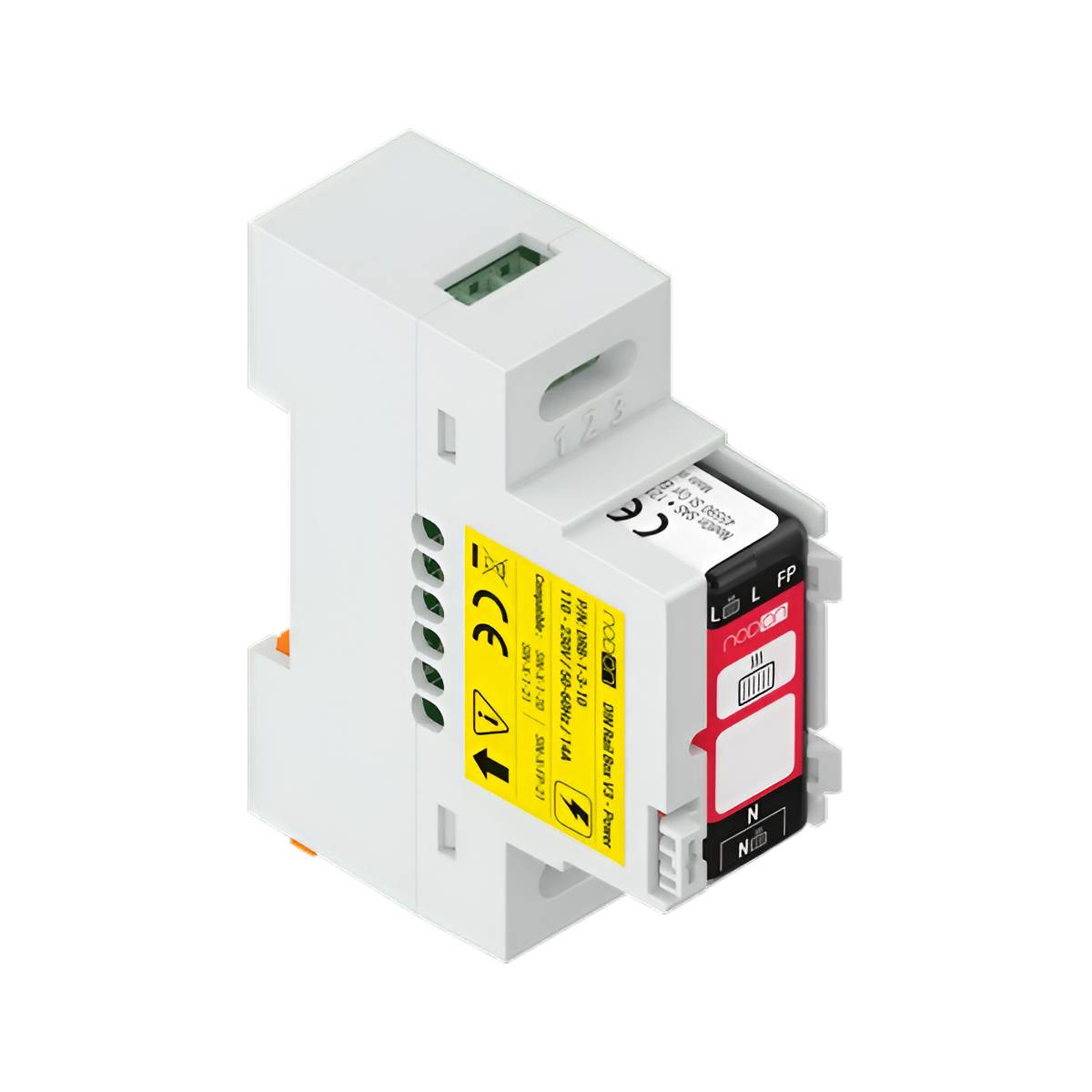 Boîtier Rail DIN V3 Version Power pour Modules Électriques 14A IP20-1