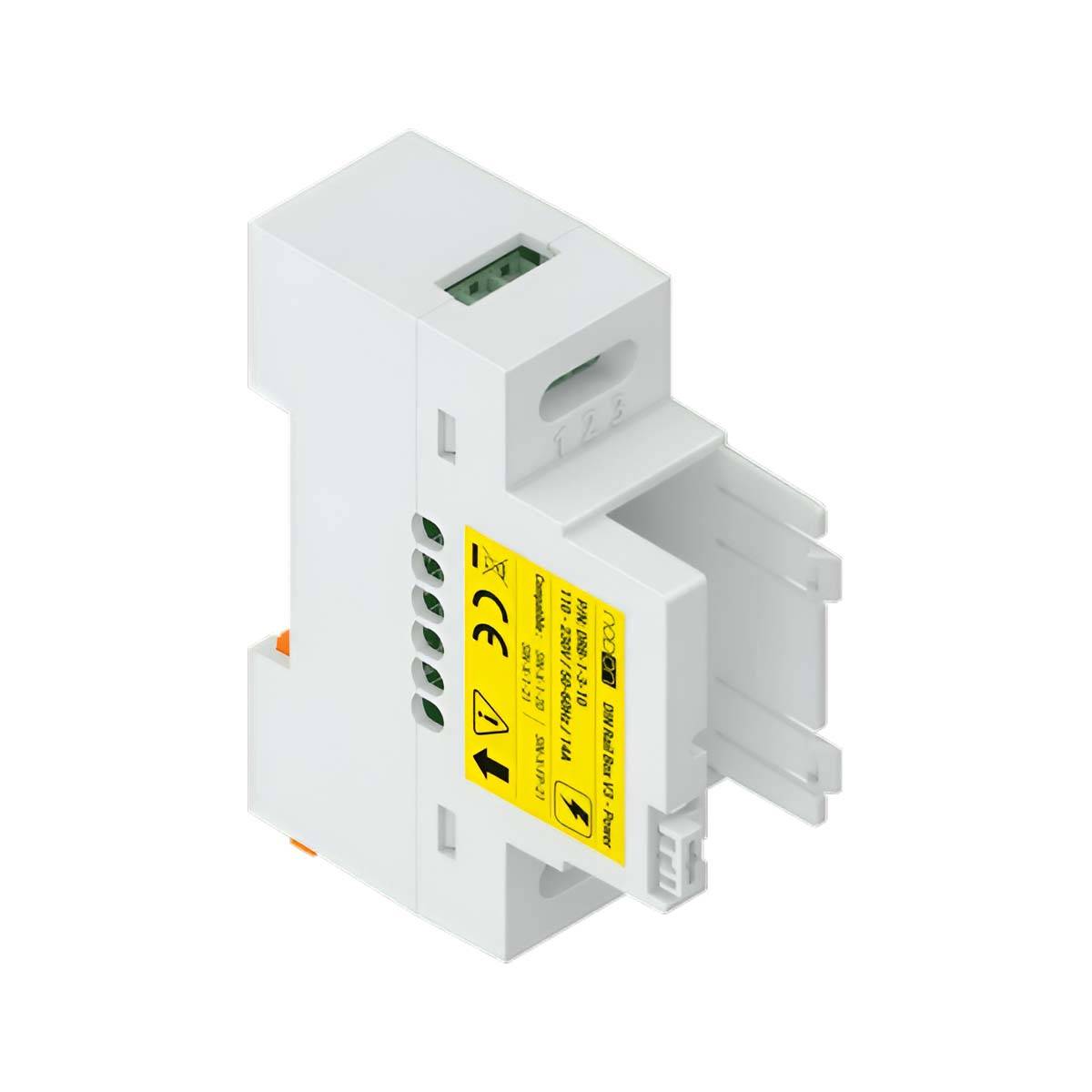 Boîtier Rail DIN V3 Version Power pour Modules Électriques 14A IP20-3