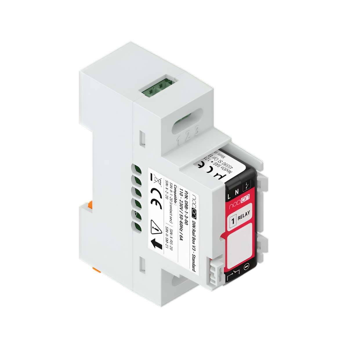 Boîtier Rail DIN V3 Version Standard pour Modules Électriques 6A IP20-0