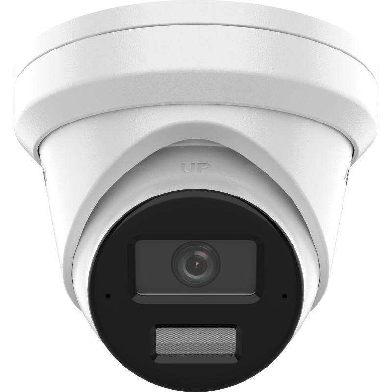 Hikvision DS-2CD2343G2-LI(2.8mm) 4 MP caméra réseau turret avec Acusense et éclairage hybride intelligent fixe-0