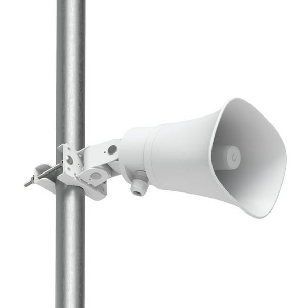 All-weather PoE 120 dB horn speaker with