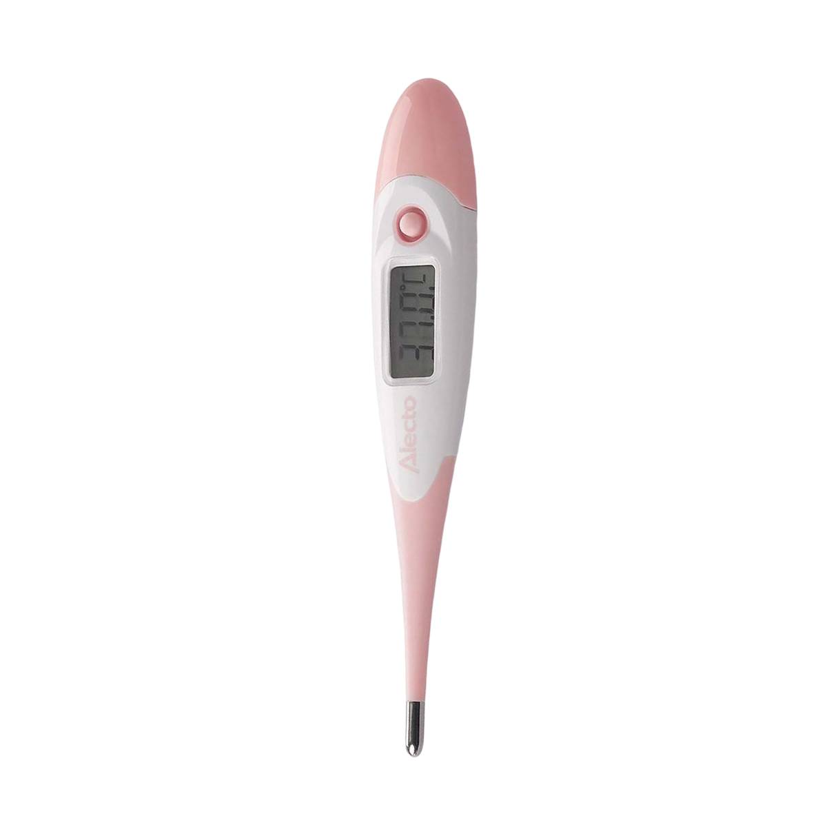 Thermomètre Digital à Embout Flexible avec Mémoire et Alarme Fièvre-0